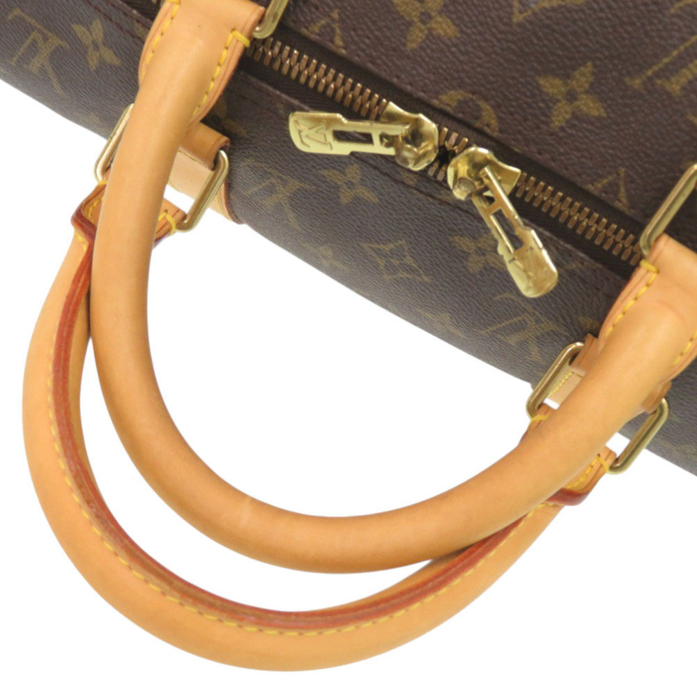 LOUIS VUITTON Brown Monogram Keepall 50 Boston Bag - Picture 6 of 10